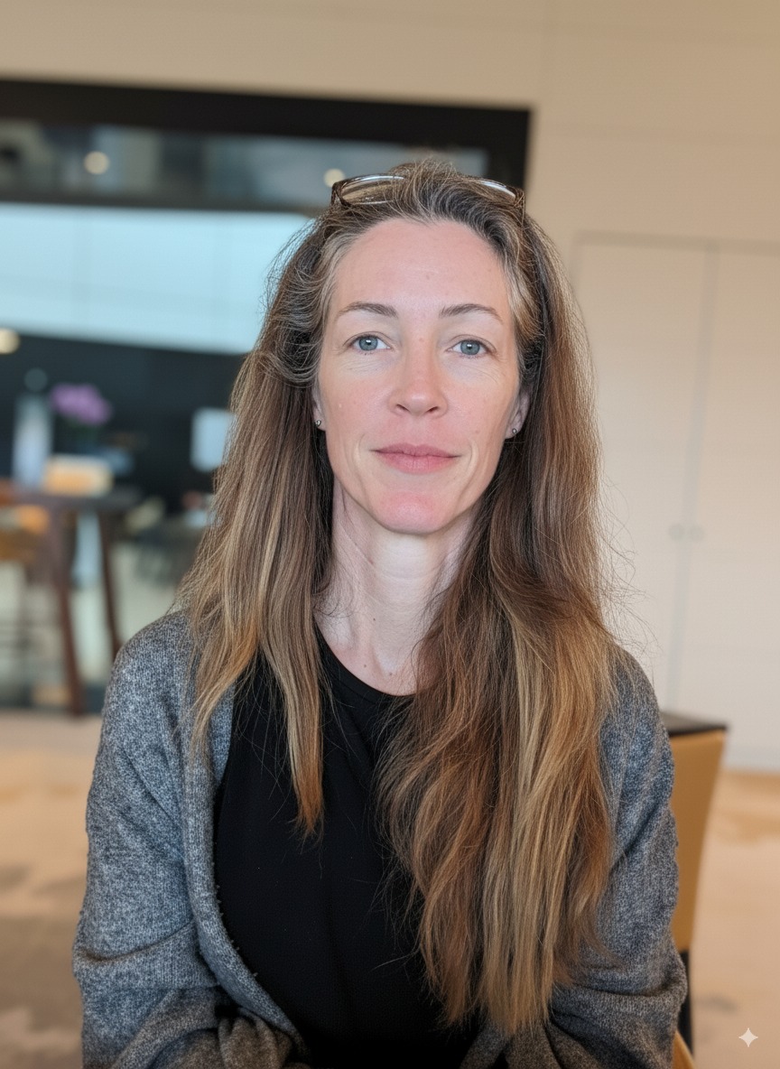 A professional photo of Julie, counsellor